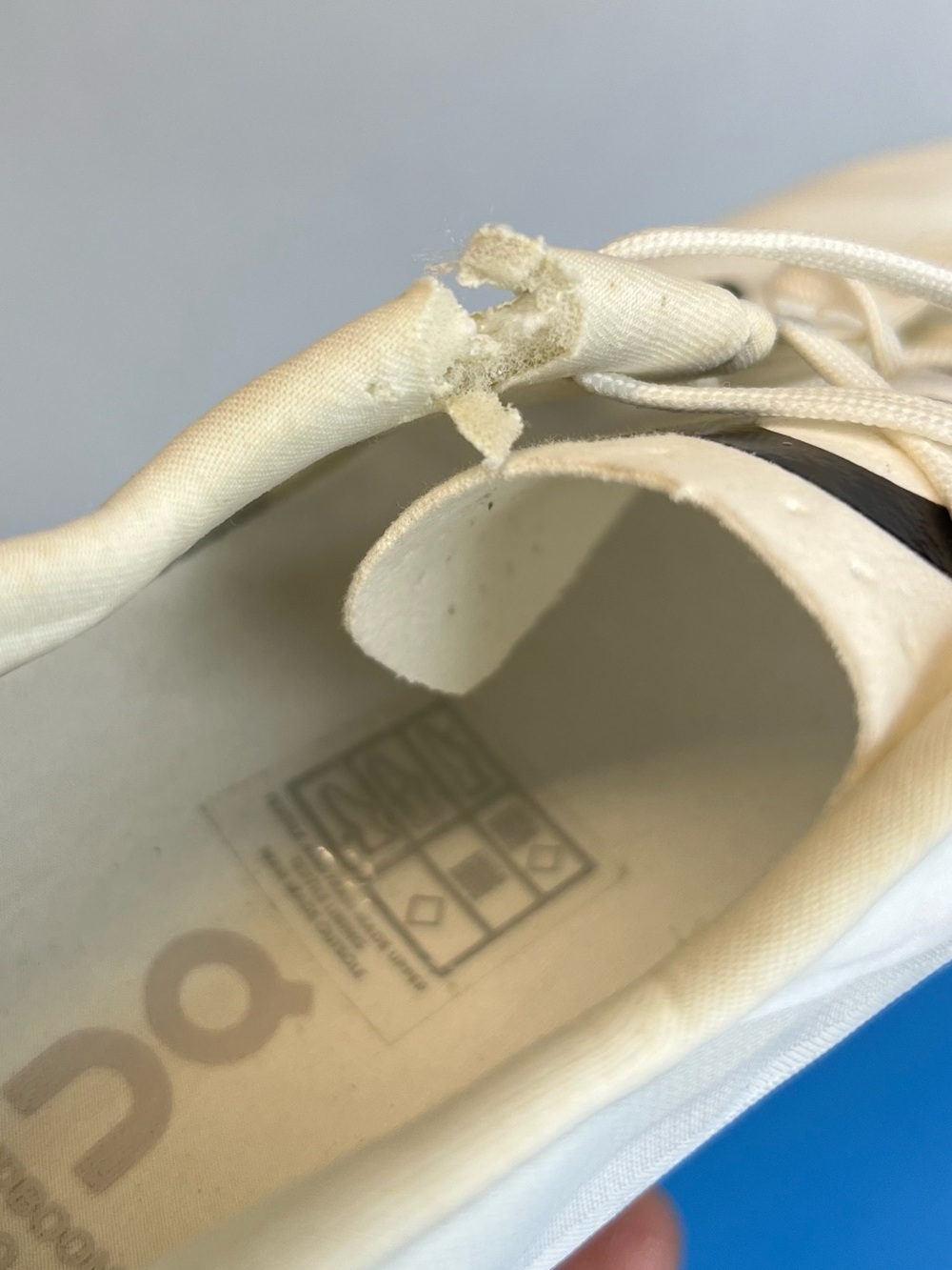 ON Cloudboom Echo Women's Undyed White/Mint 57.98255 Sz 7.5 New W/Defect No Box - Picture 10 of 16